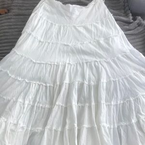 Yank Boho Gypsy Tiered long skirt flowy M